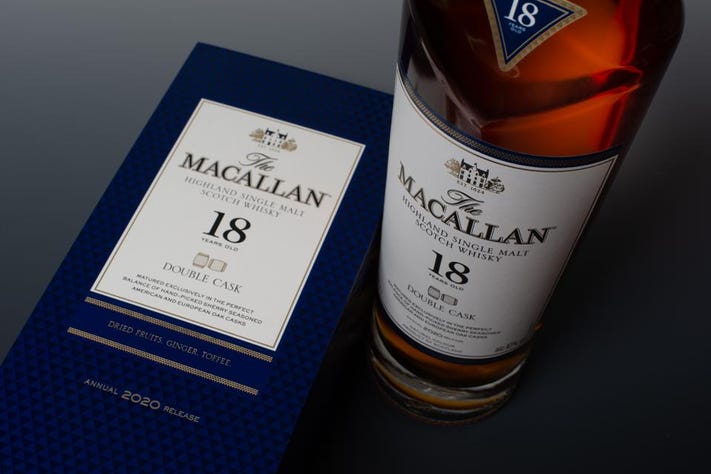 Whisky macallan 18, textura suave y sabor único